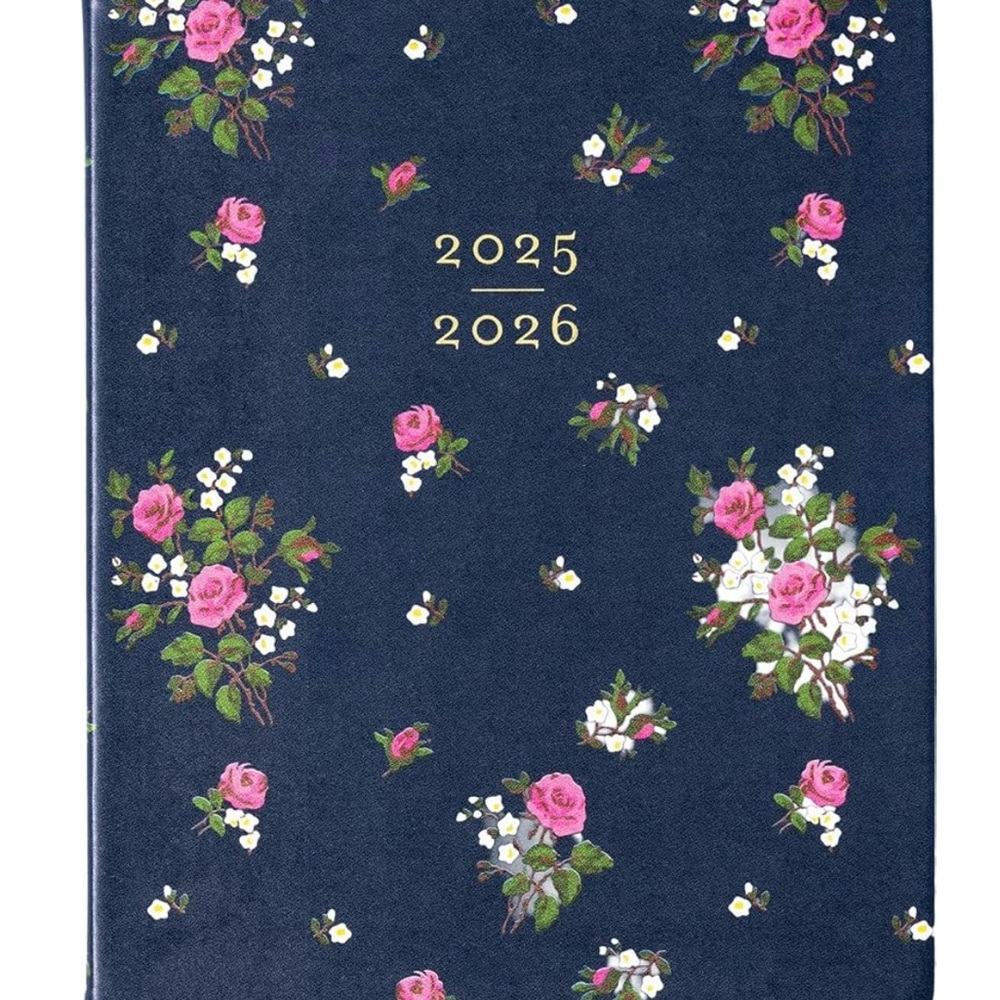 Laura Ashley 2025-2026 Agenda Planner, 18 Month, Monthly & Weekly Pages 8 x 10"